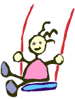 Girl on Swing